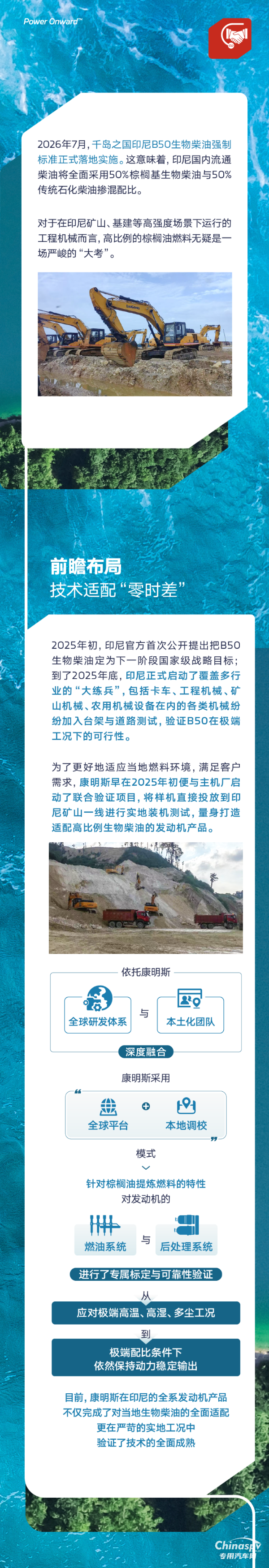 康明斯：迎接印尼B50时代，康明斯准备好了