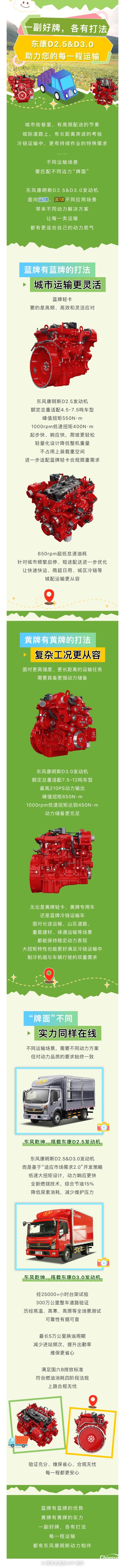一副好牌，各有打法：东康D2.5&D3.0助力您的每一程运输！
