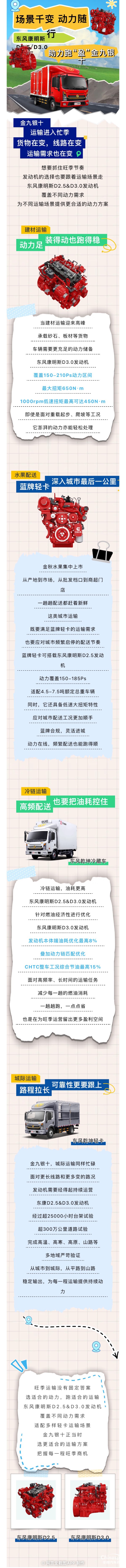 场景千变，动力随行：东风康明斯D2.5&D3.0助力跑“盈”金九银十