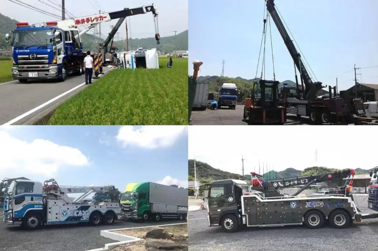 徐工平板清障车，演绎一“机”救援