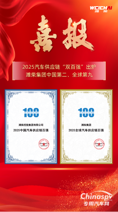 潍柴强势挺进全球汽车供应链十强