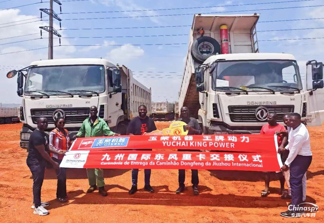 玉柴重卡发动机批量交付非洲安哥拉