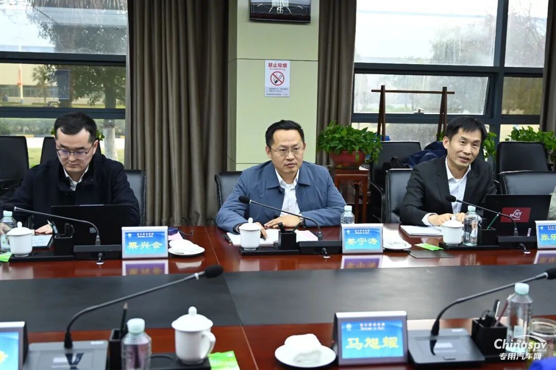 法士特马旭耀董事长会见潍柴集团客人