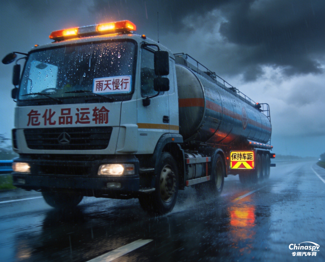 春季雨期危化品车辆安全行车注意事项