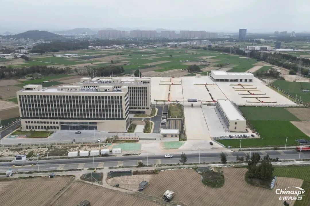 福建漳州古雷开发区危化品车辆停车场竣工