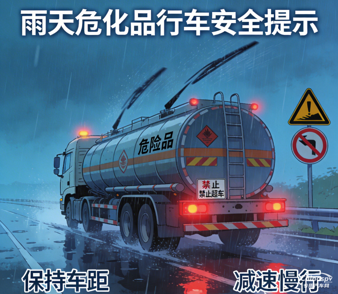 危化品运输车辆暑期汛期安全行车要点请查收