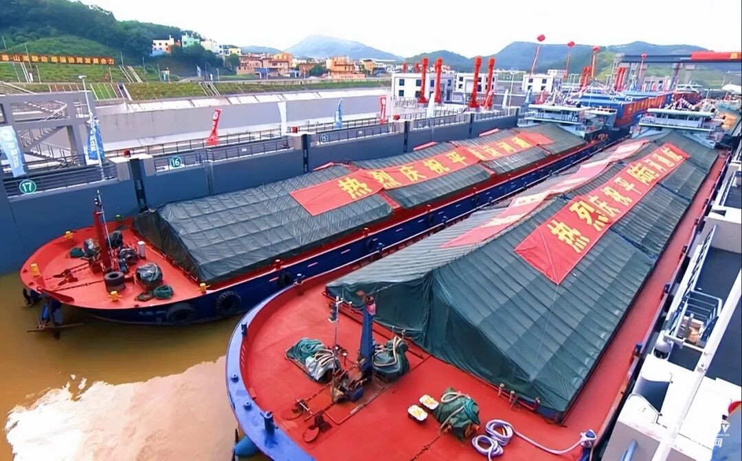 通航！玉柴绿色动力助力平陆运河江海联运