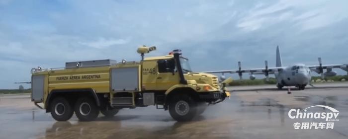 今日外国专用车推荐-阿根廷的空军消防车