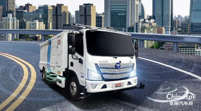 iBROCK智能驾驶洗扫车助力城市洁净，守护每座城市的颜值在线