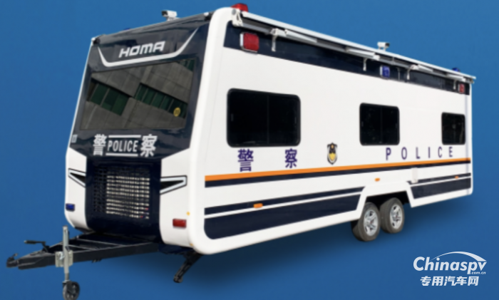 森源鸿马“平安方舟”移动警务室 为智慧警务再添翅膀