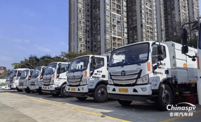 首季开门红再创佳绩 二十余台福田普罗科交付佛山三宁物业