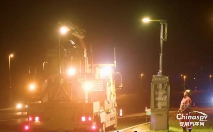 今日国外专用车推荐-荷兰的紧急照明服务专用车