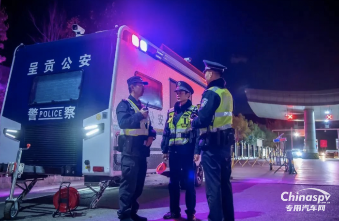 森源鸿马“平安方舟”移动警务室 为智慧警务再添翅膀