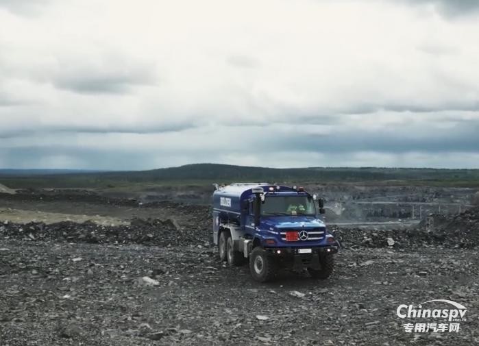 今日国外专用车推荐-芬兰的矿山运油车