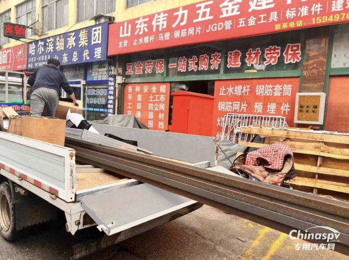 高效货运 长安跨越者D5与济南建材运输青年一起共“建”财富之路