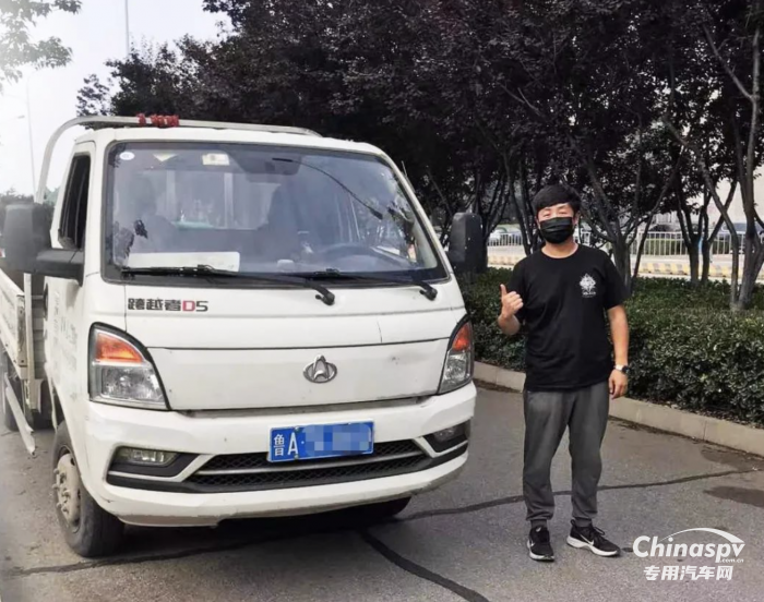 高效货运 长安跨越者D5与济南建材运输青年一起共“建”财富之路